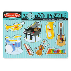 ROMPECABEZAS DE  SONIDOS INSTRUMENTOS MUSICALES